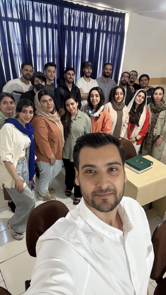 پایان دوره استاد پارسا قربانیان