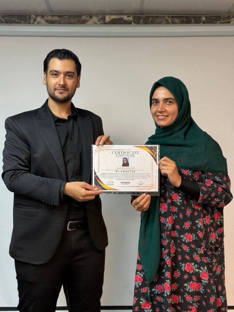 پارسا قربانیان، مدرسه پرنیان