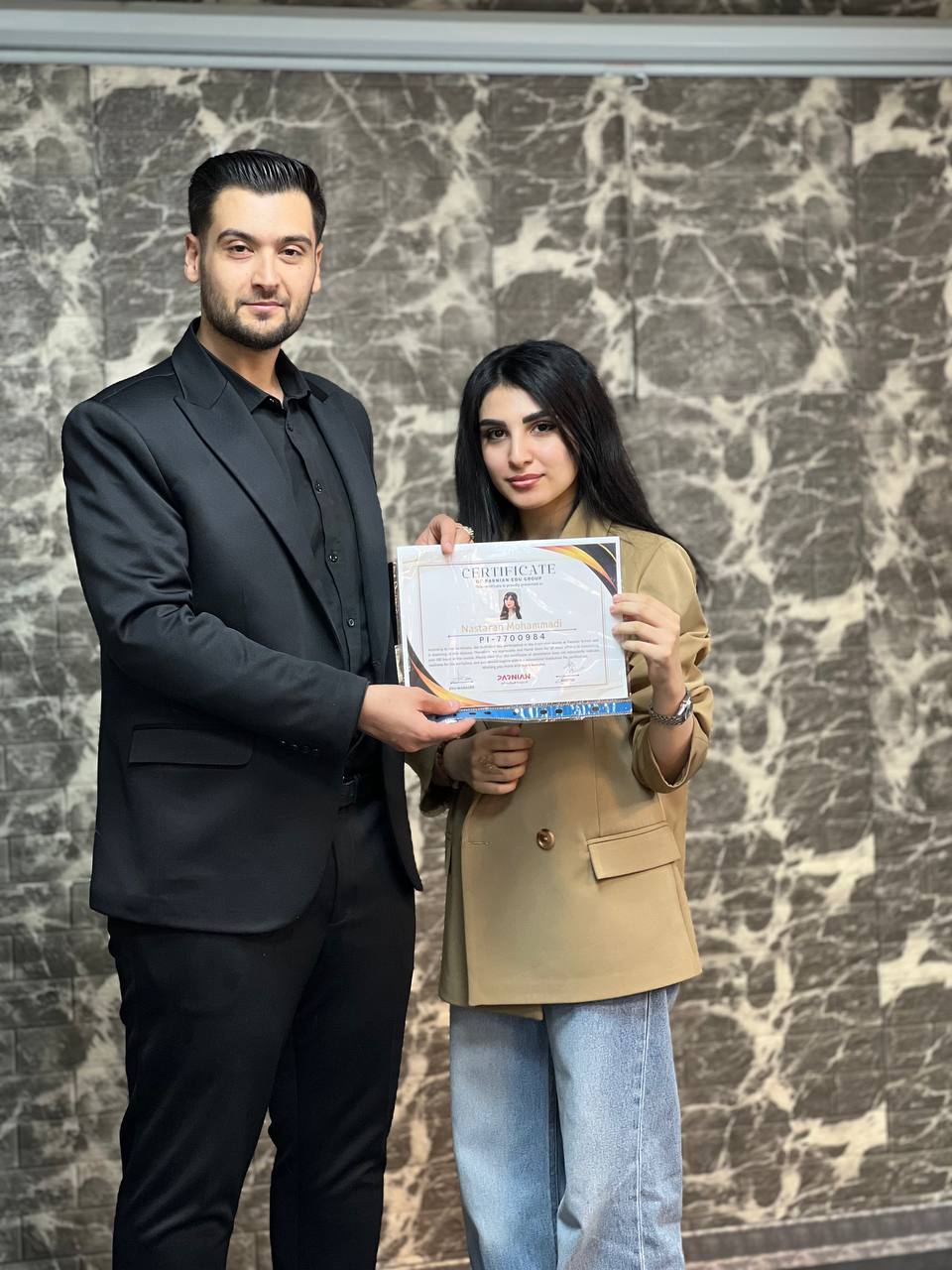 نسترن محمدی، دانشجوی دوره فرانت اند پرنیان